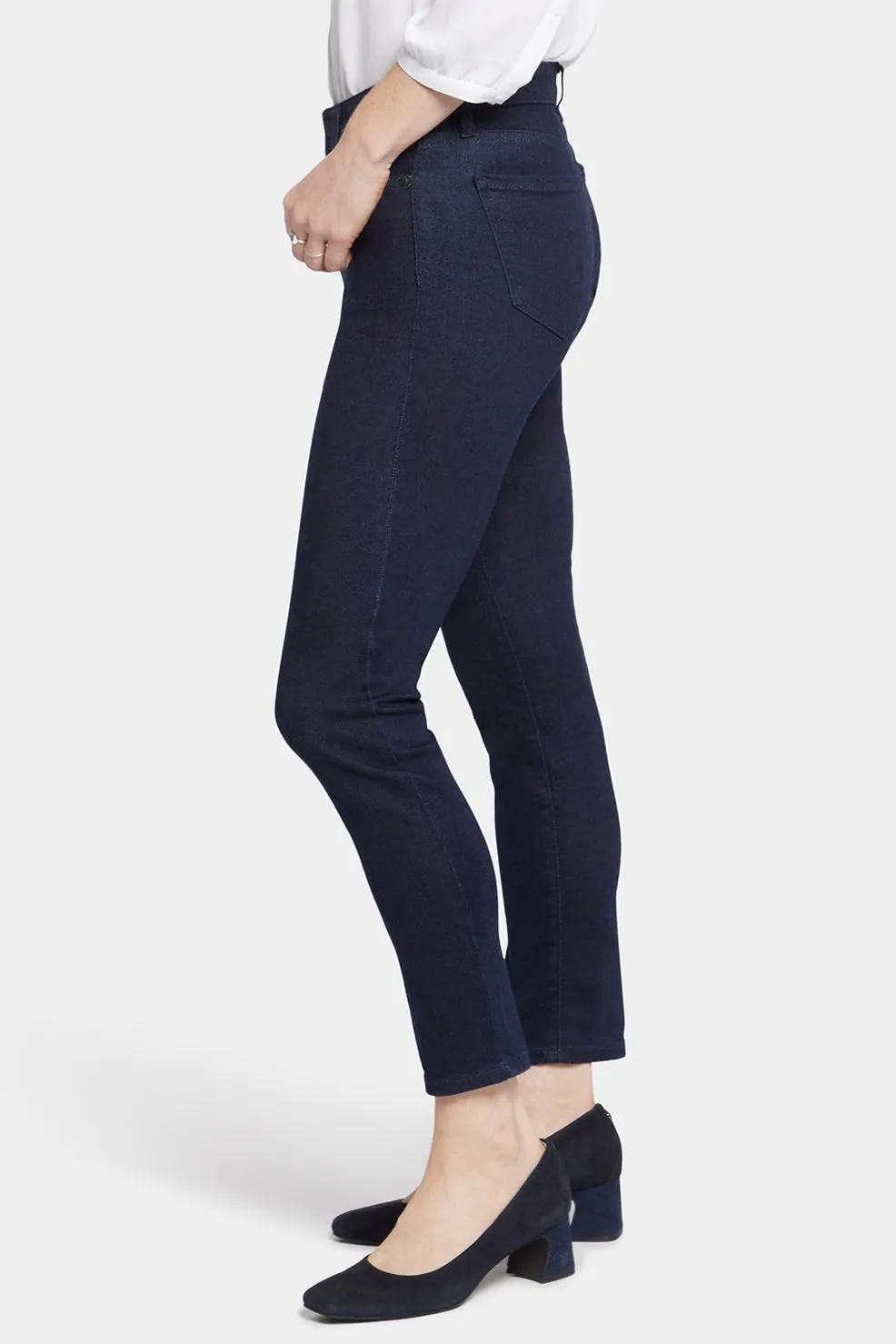 Alina Skinny Dark Blue Premium Denim | Rinse