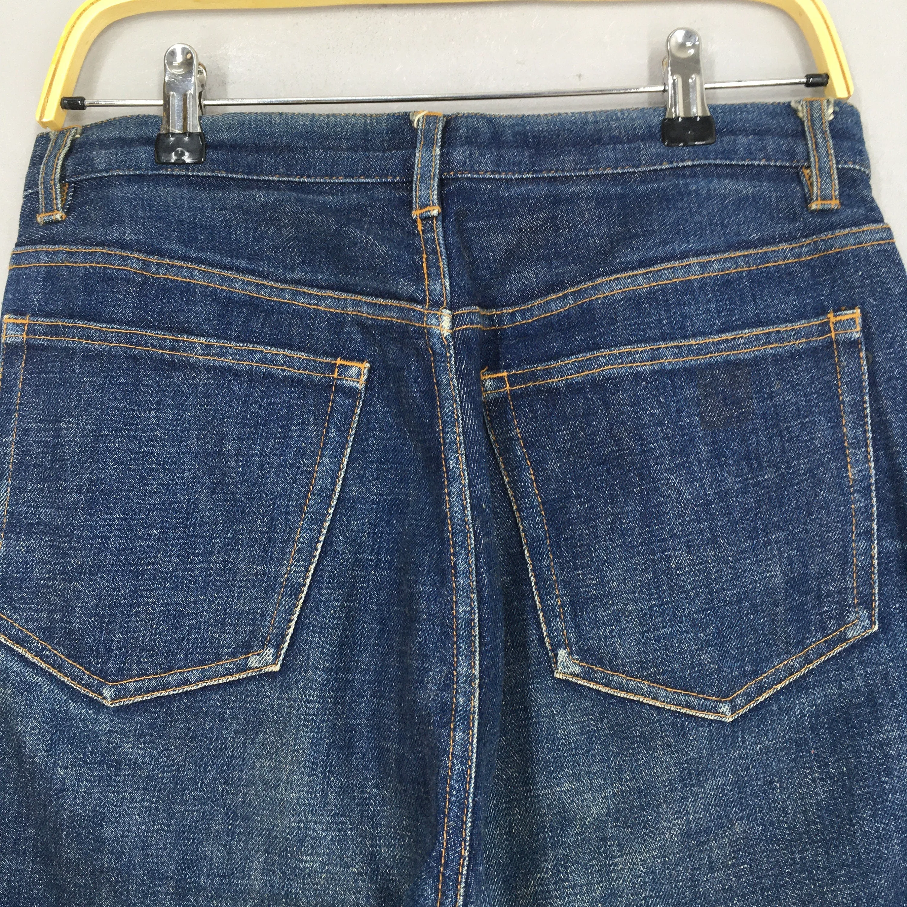 APC France Indigo Blue Selvedge Jeans Size 30x29.5