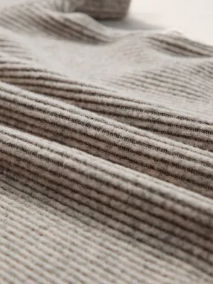 Basic Ribbed V-Neck Top