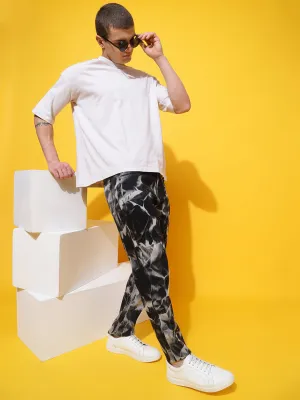 Black Tie & Dye Slim Fit Jeans