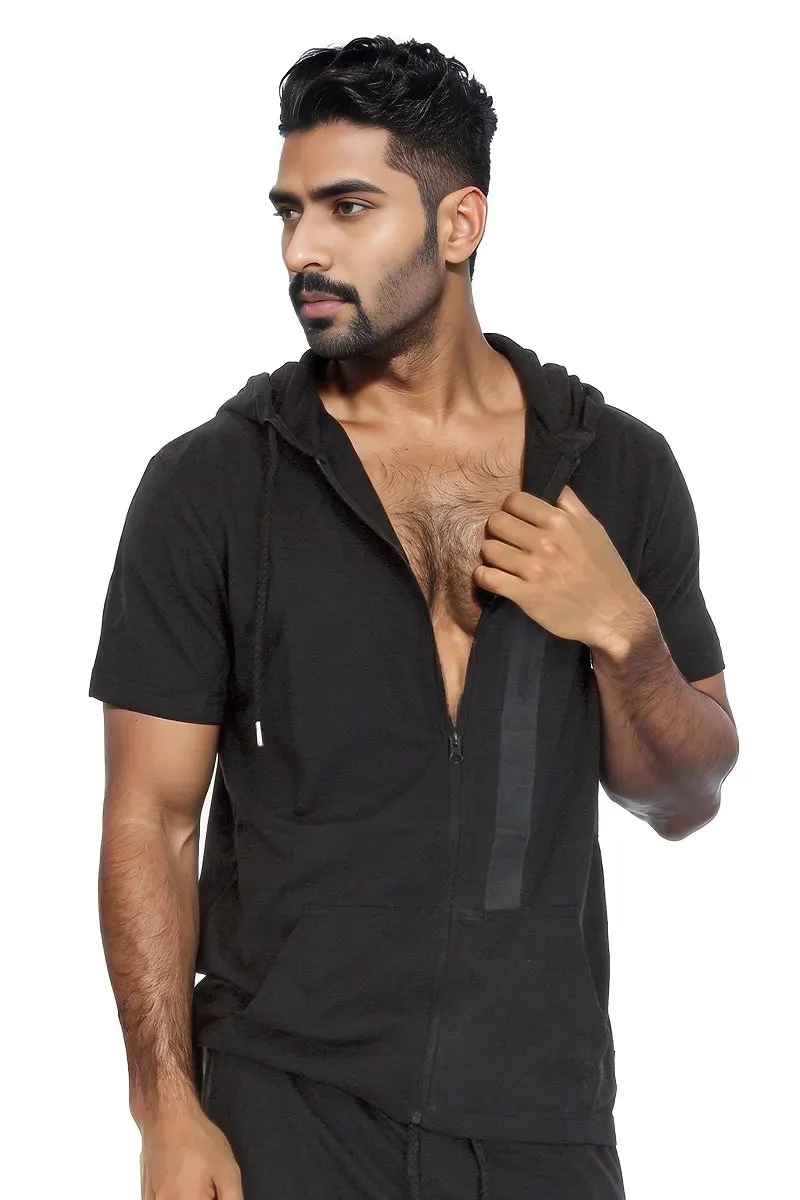 CAGE SHORT ATHLETIC SET- BLACK
