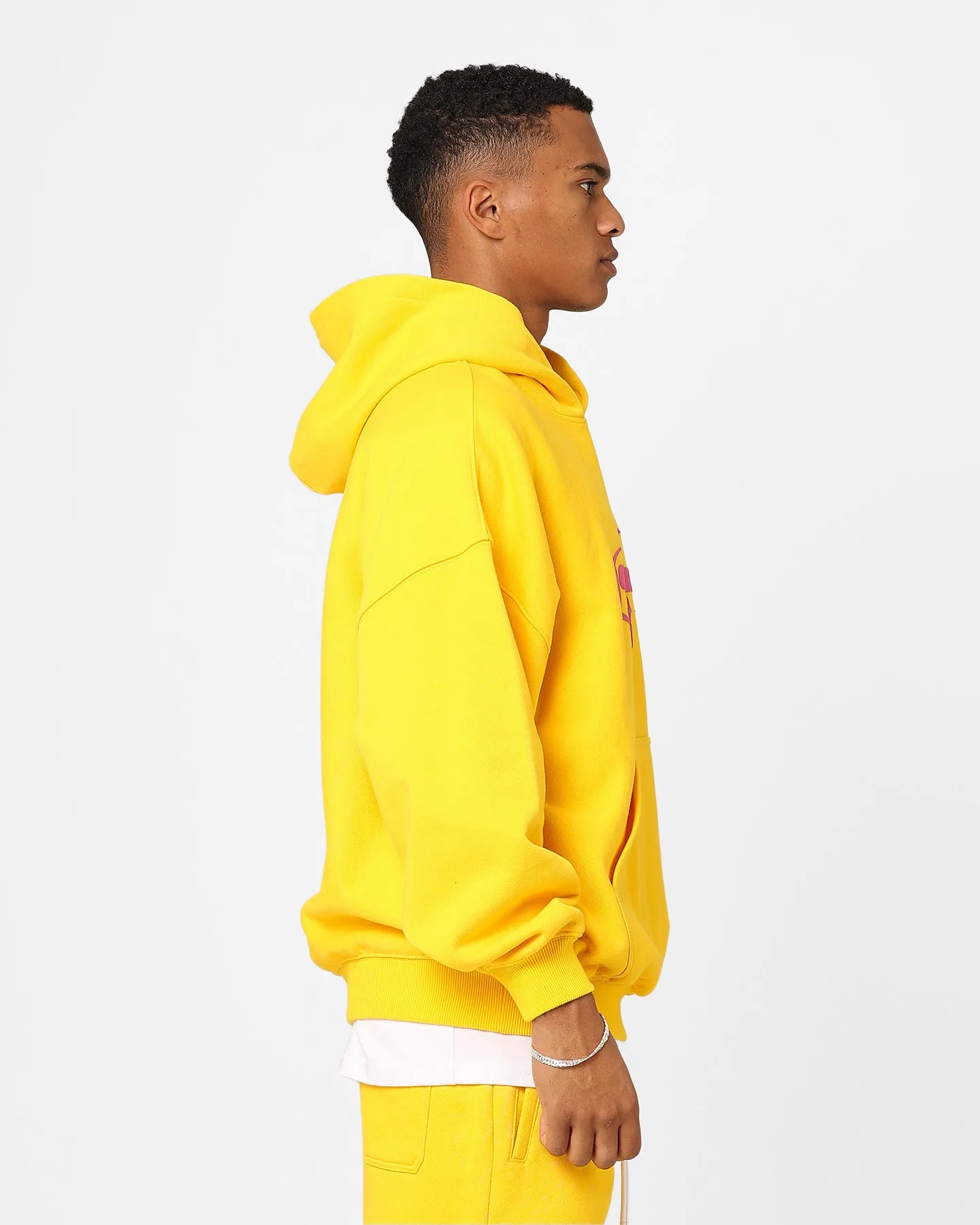 Carre 2K Oversized Hoodie Yellow