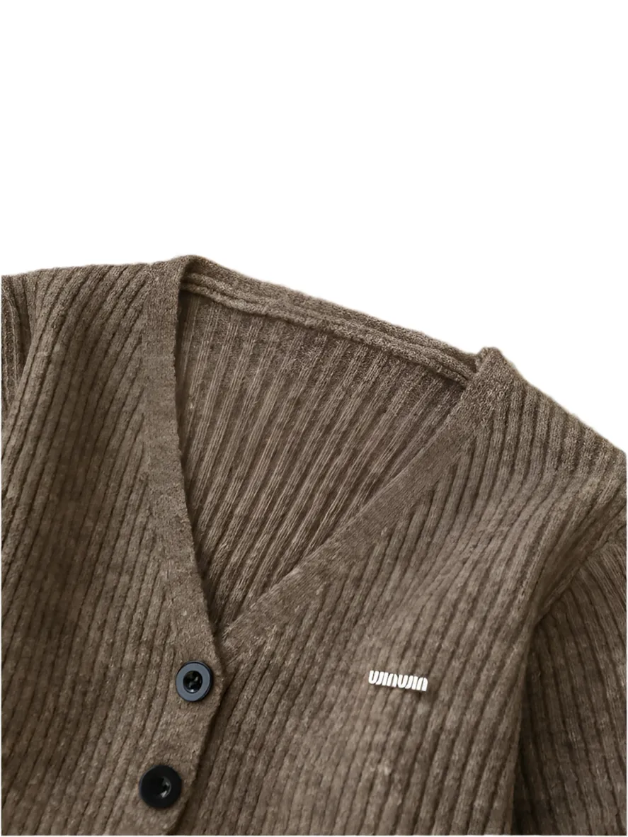 Cashmere Two Piece Cardigan Set