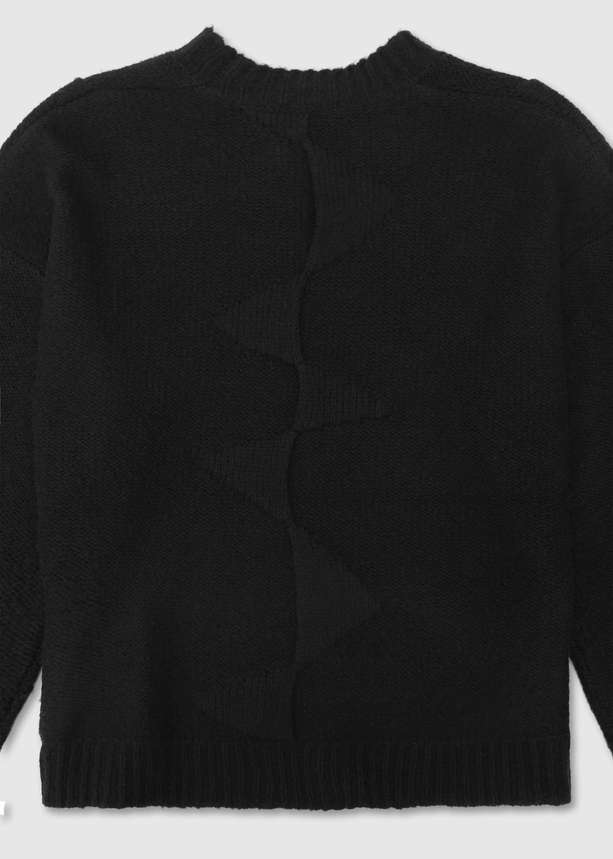 CROPPED SPIRAL KNIT