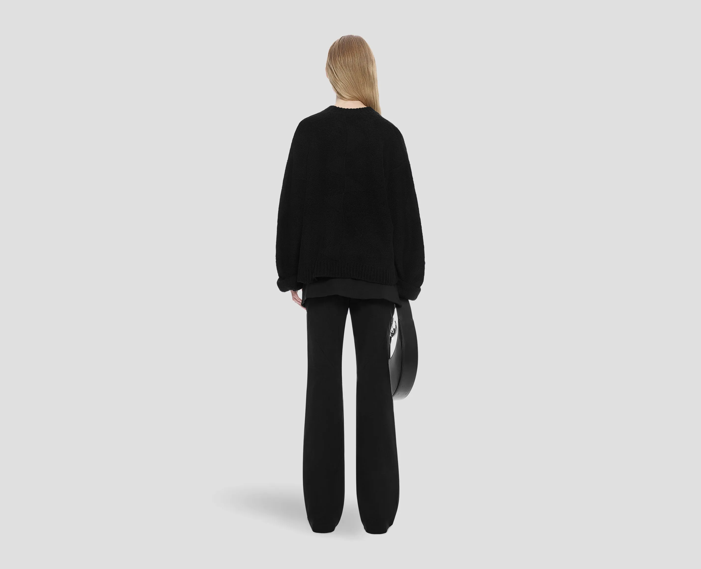 CROPPED SPIRAL KNIT