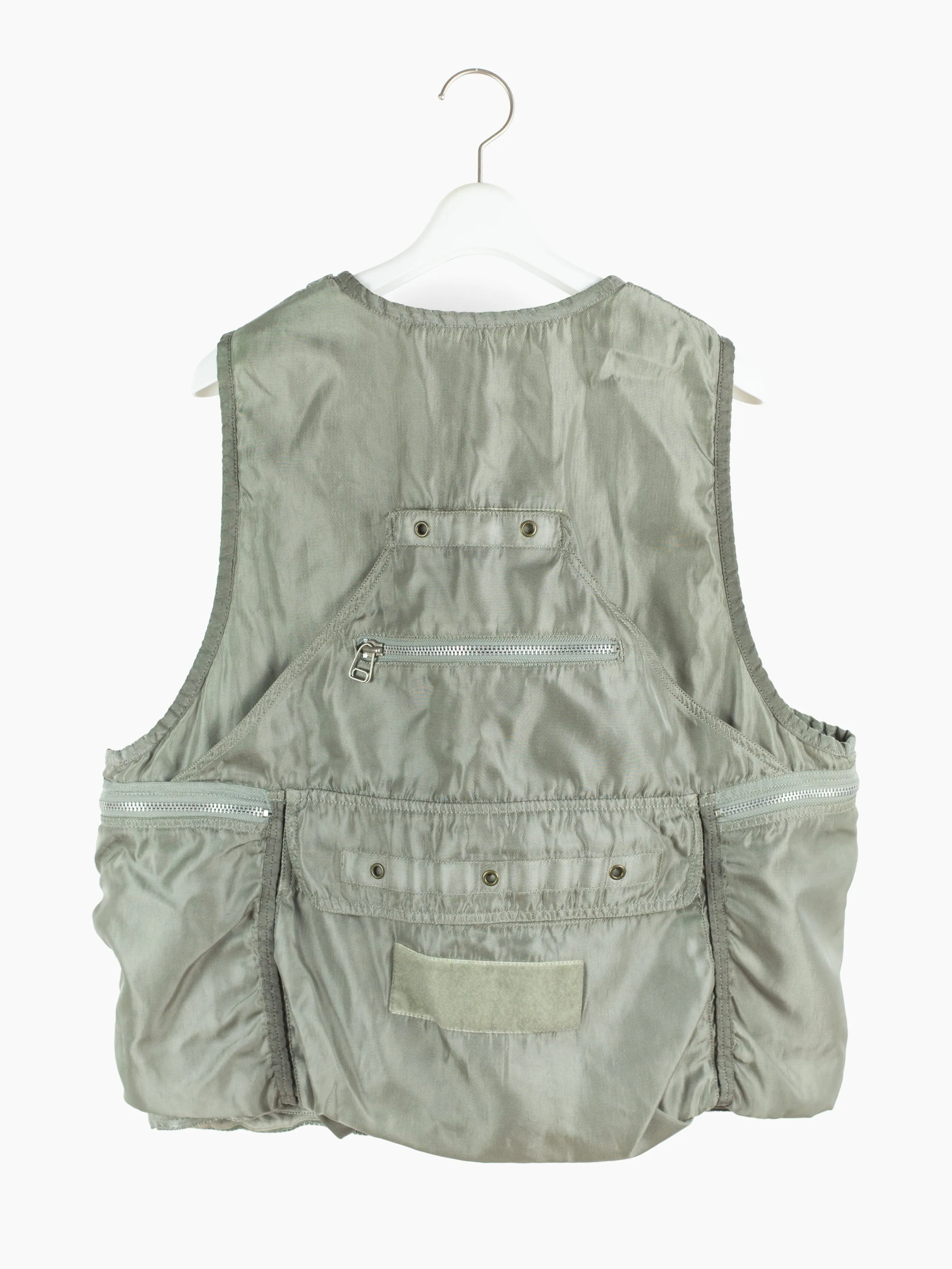 Dézert 90s Grey Nylon Fishing Vest
