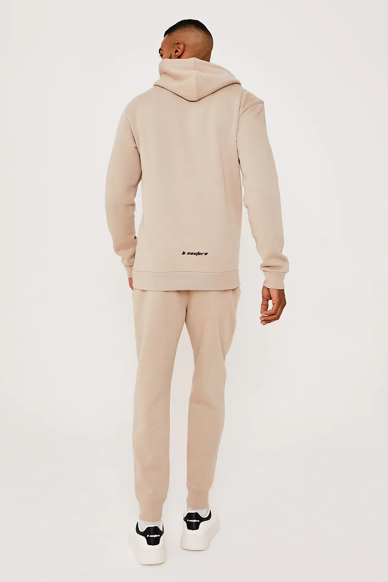 Finchley Road Fleece Tracksuit - Beige