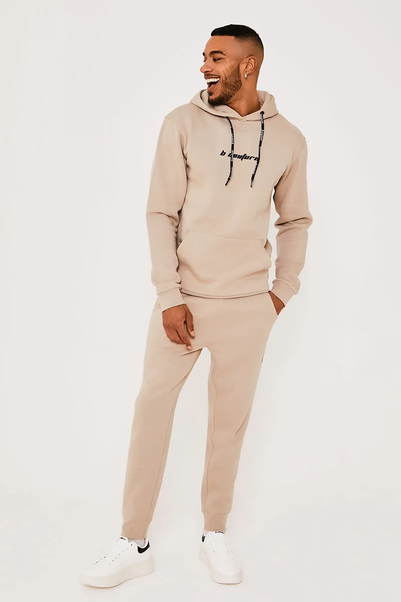 Finchley Road Fleece Tracksuit - Beige
