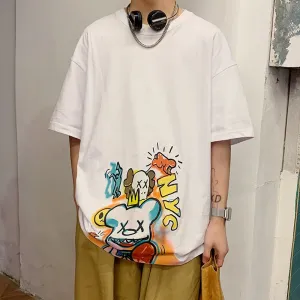 Kaws Design Mens Oversized T Shirt