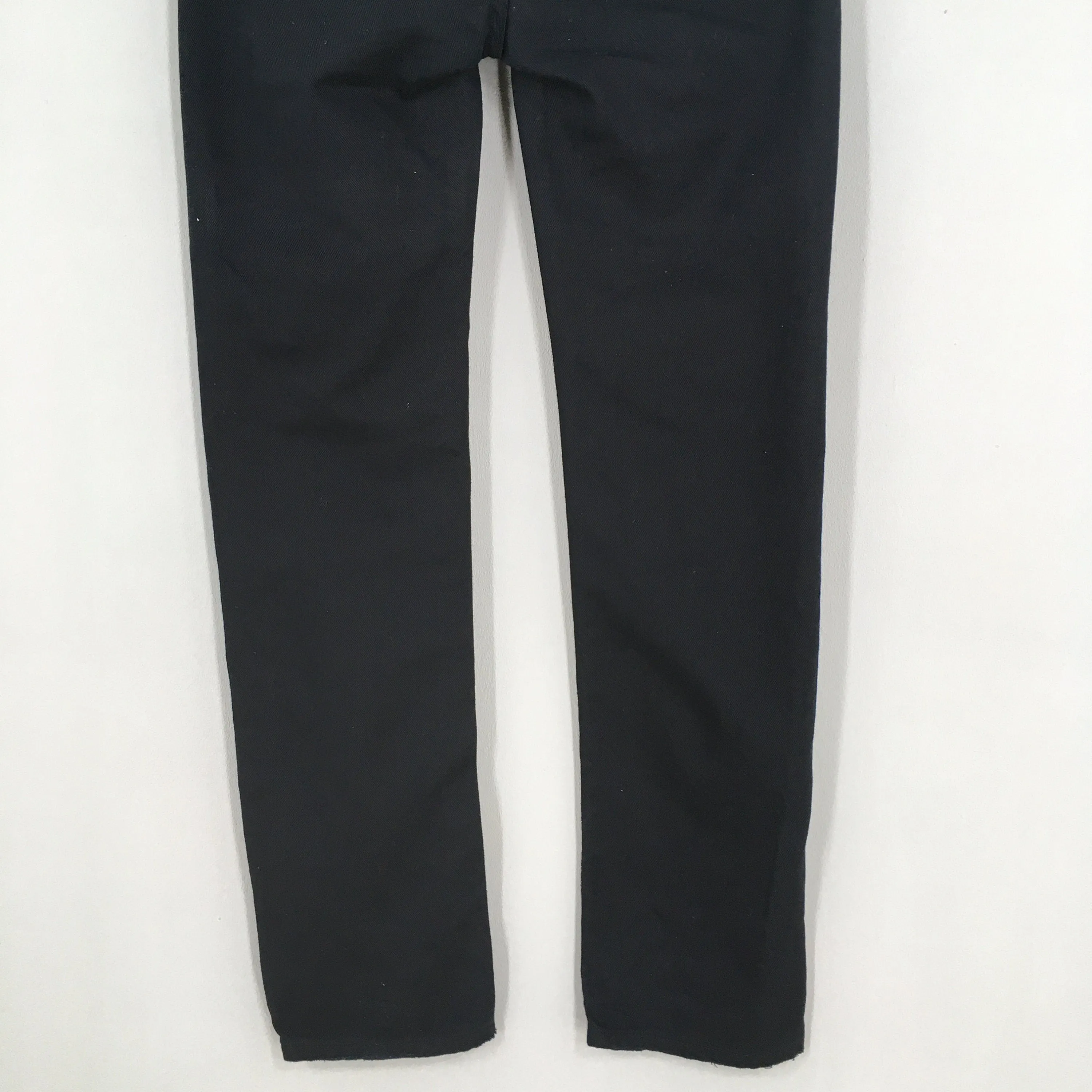 Kiks Tyo Japan Black Ripped Denim Size 34x30