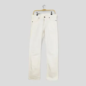Kuro Japan White Denim Jeans Size 32x31