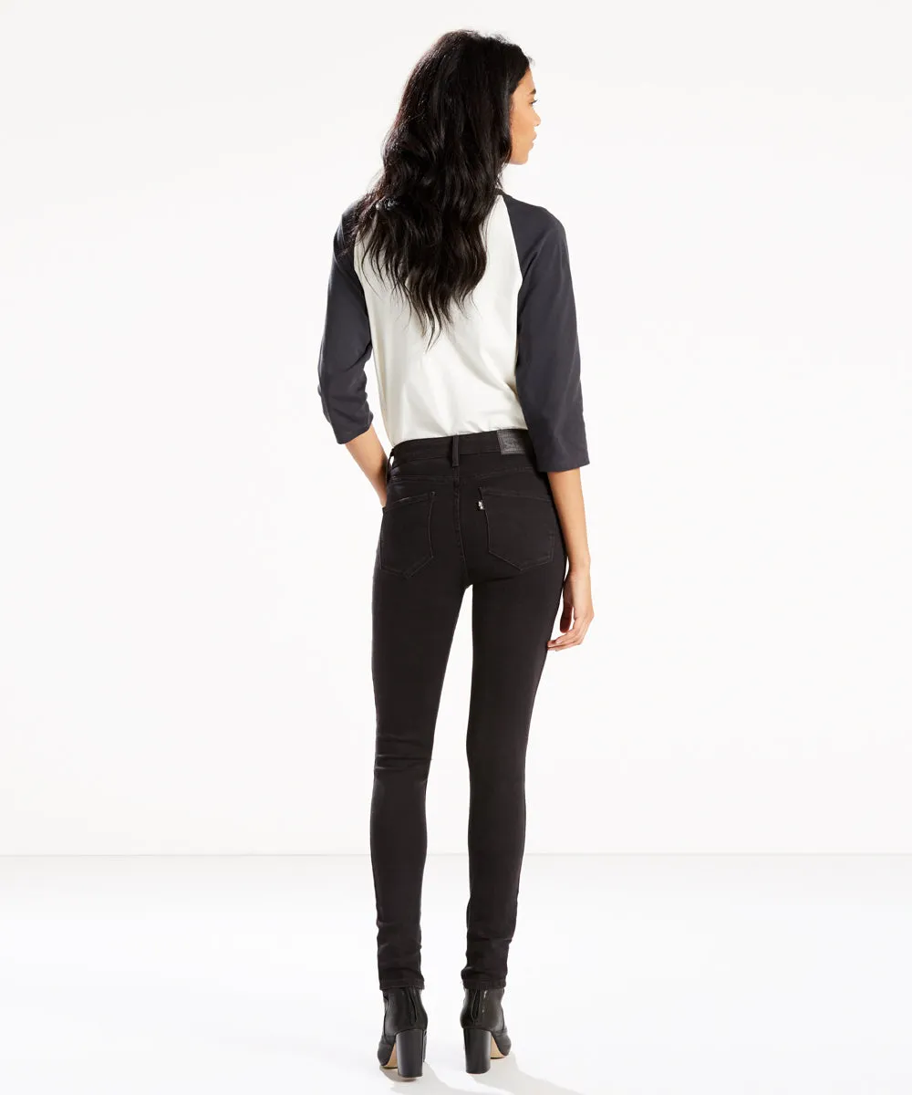 Levi’s Women’s 721 High Rise Skinny Jeans - Soft Black