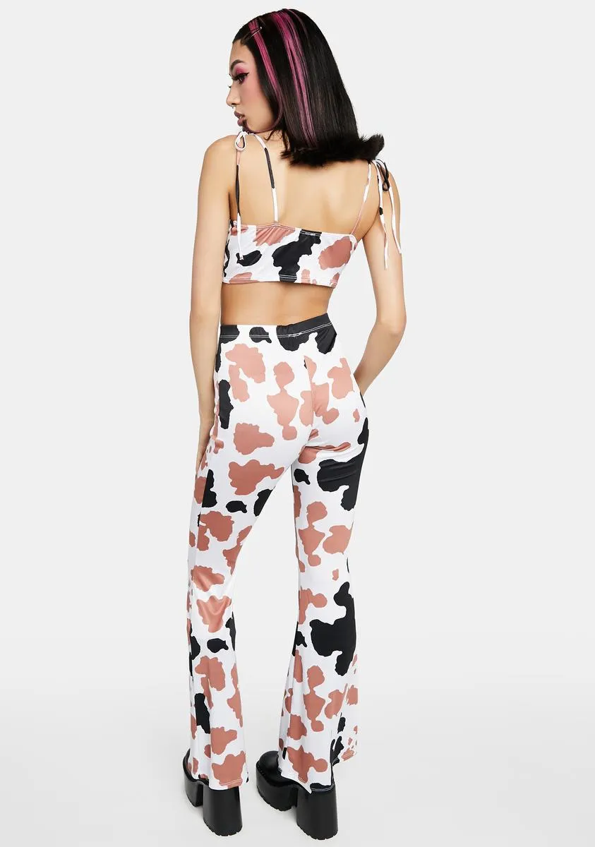 Mocha Have Your Mooment Flare Pants