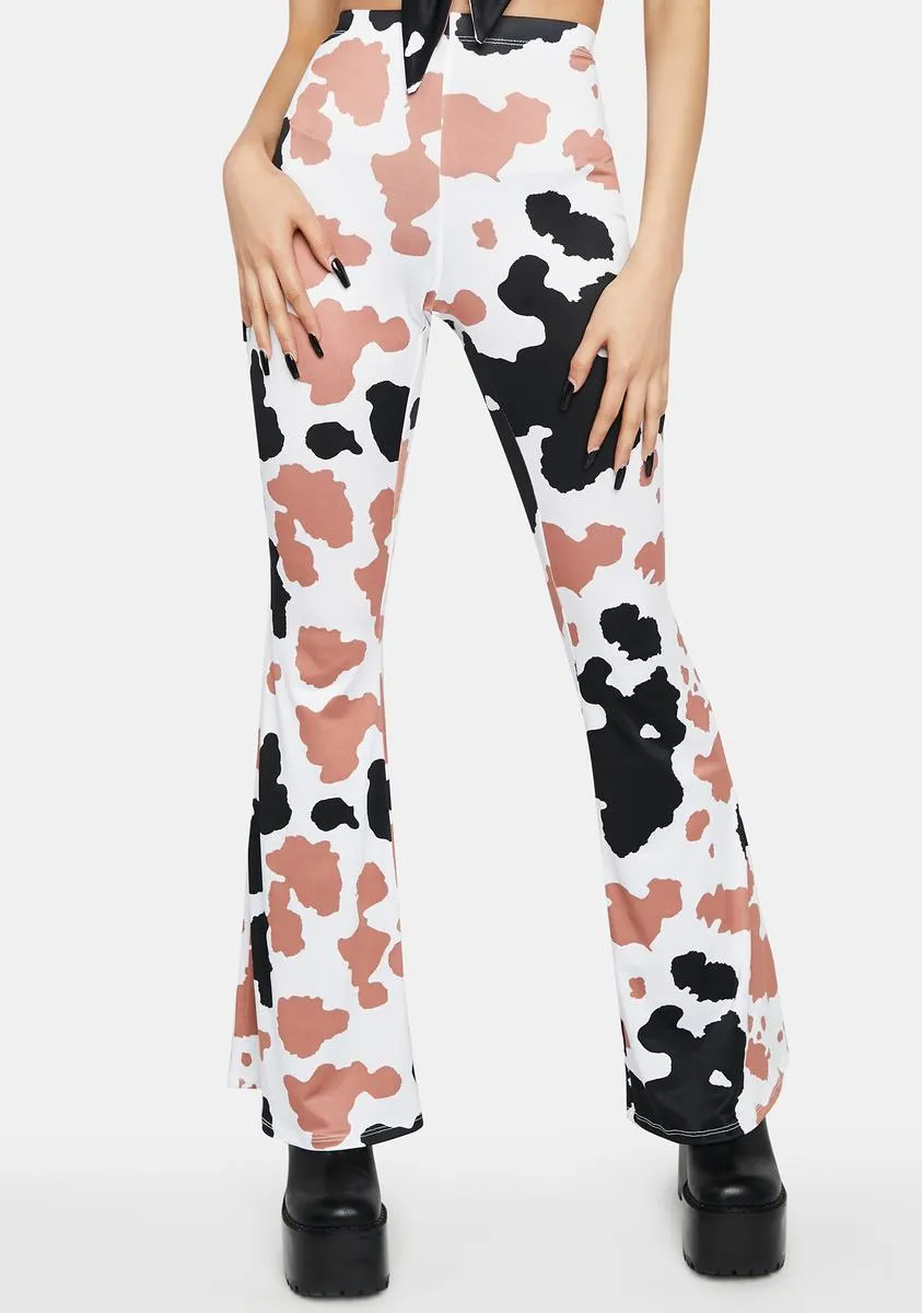 Mocha Have Your Mooment Flare Pants