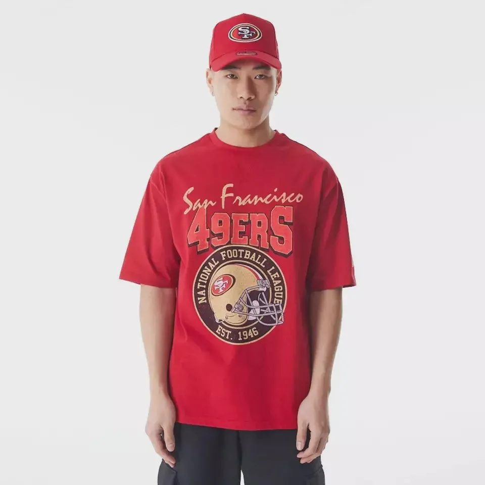 NEW ERA NFL GRAPHIC OS TEE - 49ERS