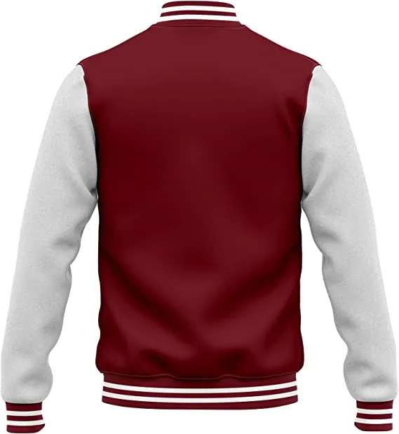 Original Wool Custom Varsity Letterman Bomber Jacket | Wool Jacket