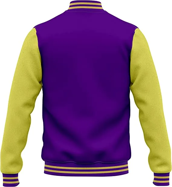 Original Wool Custom Varsity Letterman Bomber Jacket | Wool Jacket