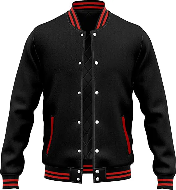Original Wool Custom Varsity Letterman Bomber Jacket | Wool Jacket