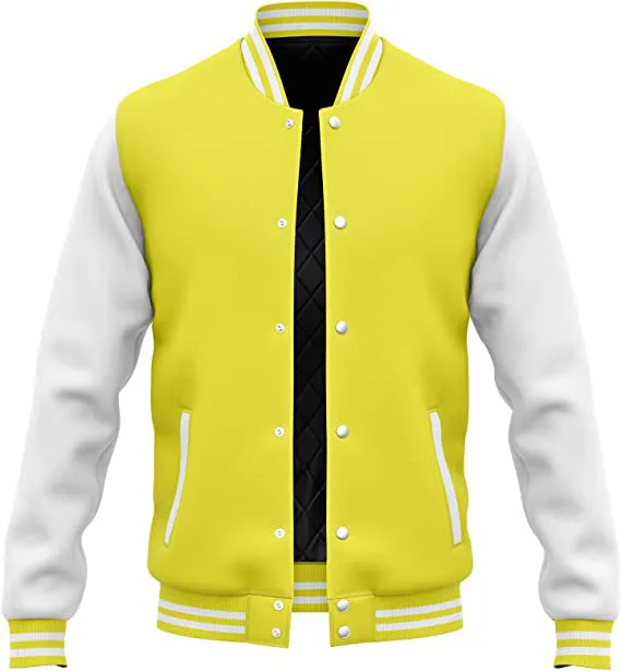 Original Wool Custom Varsity Letterman Bomber Jacket | Wool Jacket