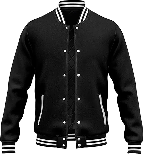Original Wool Custom Varsity Letterman Bomber Jacket | Wool Jacket