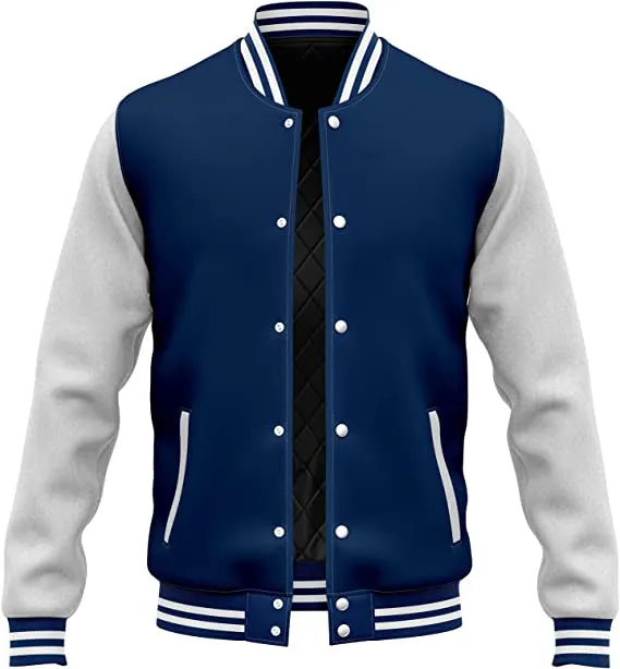 Original Wool Custom Varsity Letterman Bomber Jacket | Wool Jacket