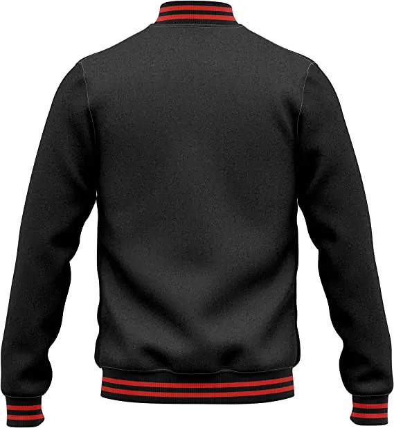 Original Wool Custom Varsity Letterman Bomber Jacket | Wool Jacket