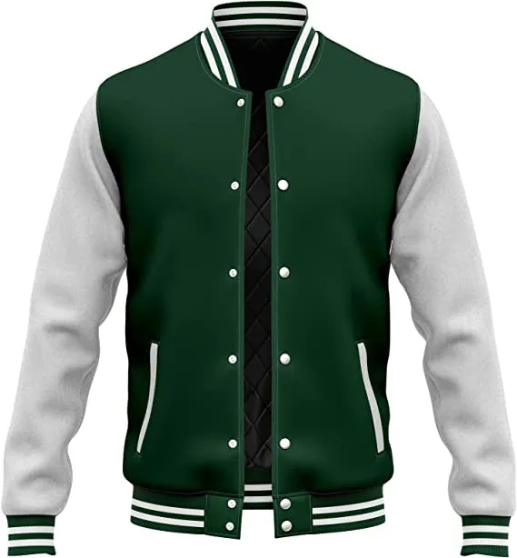 Original Wool Custom Varsity Letterman Bomber Jacket | Wool Jacket