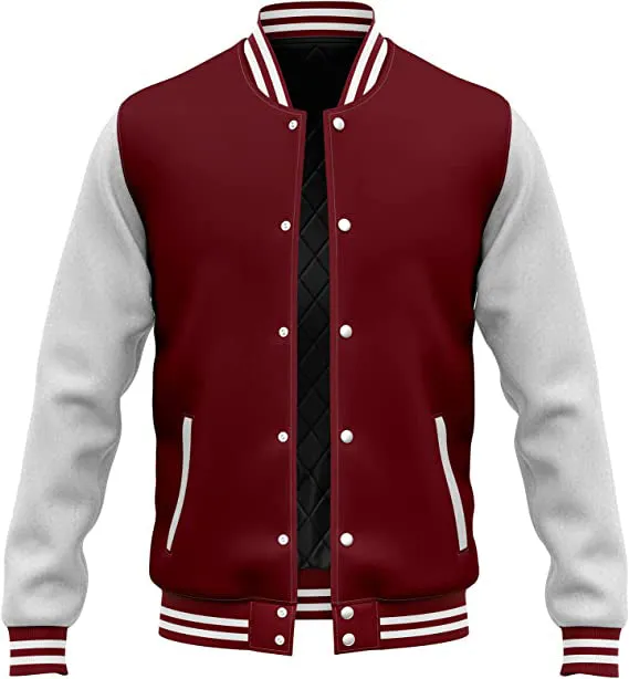 Original Wool Custom Varsity Letterman Bomber Jacket | Wool Jacket