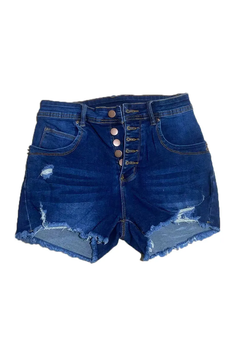 PM0276 Stretch Denim Shorts