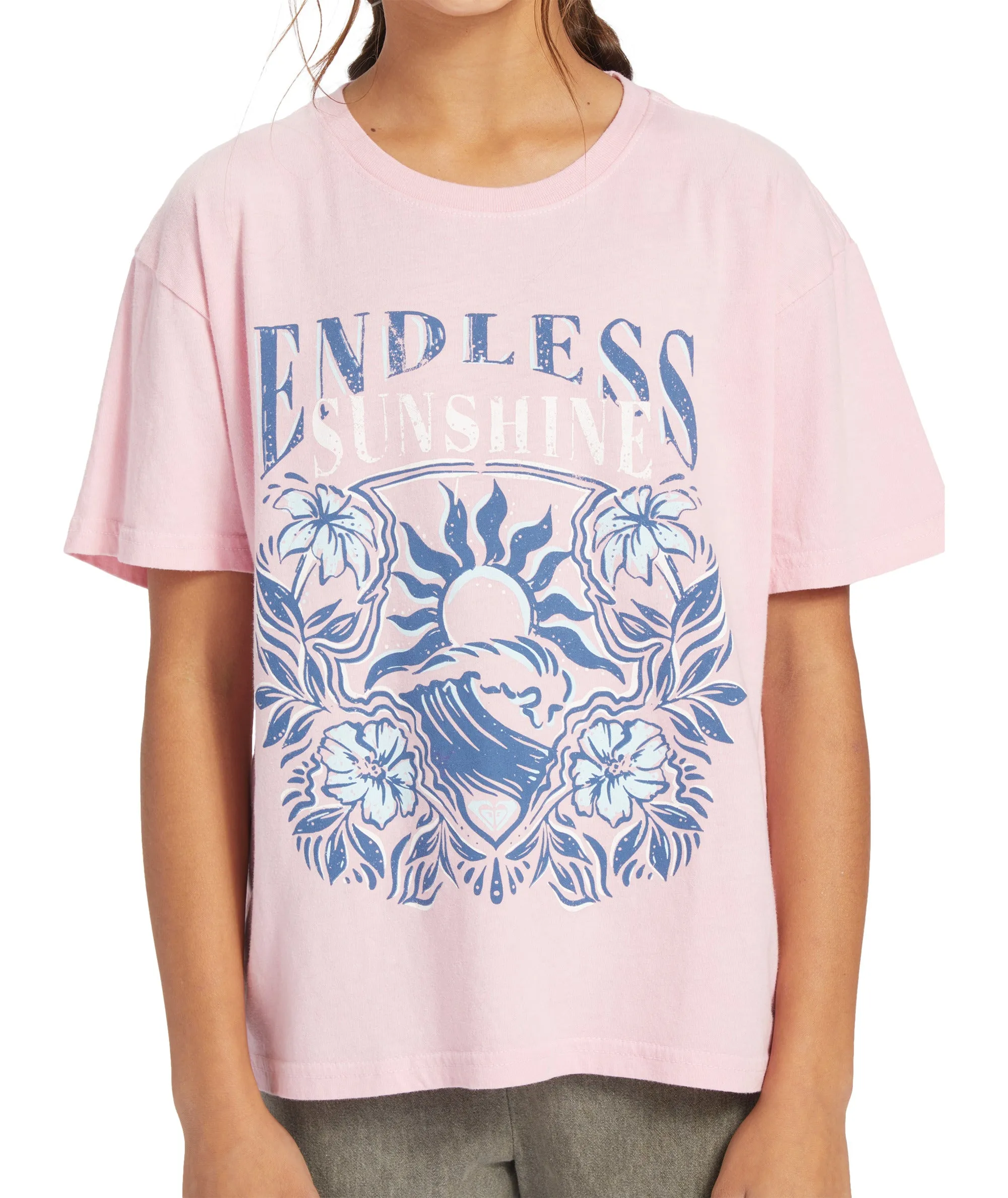 Roxy Endless Sunshine Tee-Candy Pink