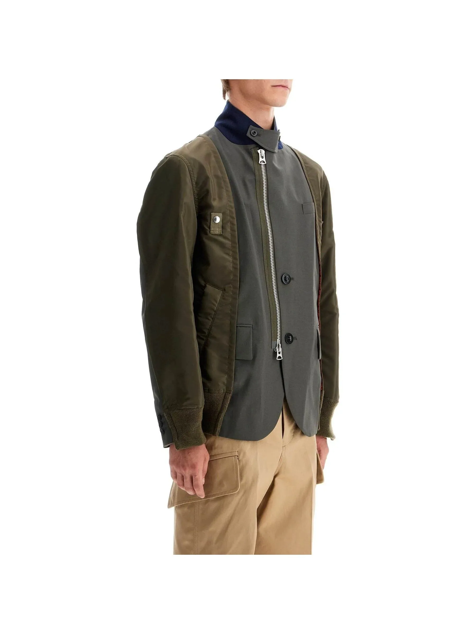 Sacai Wool Blend Jacket