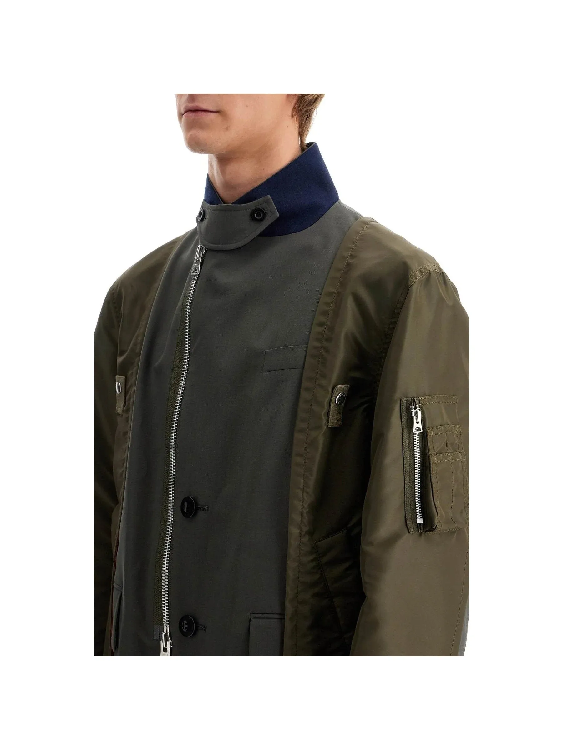 Sacai Wool Blend Jacket