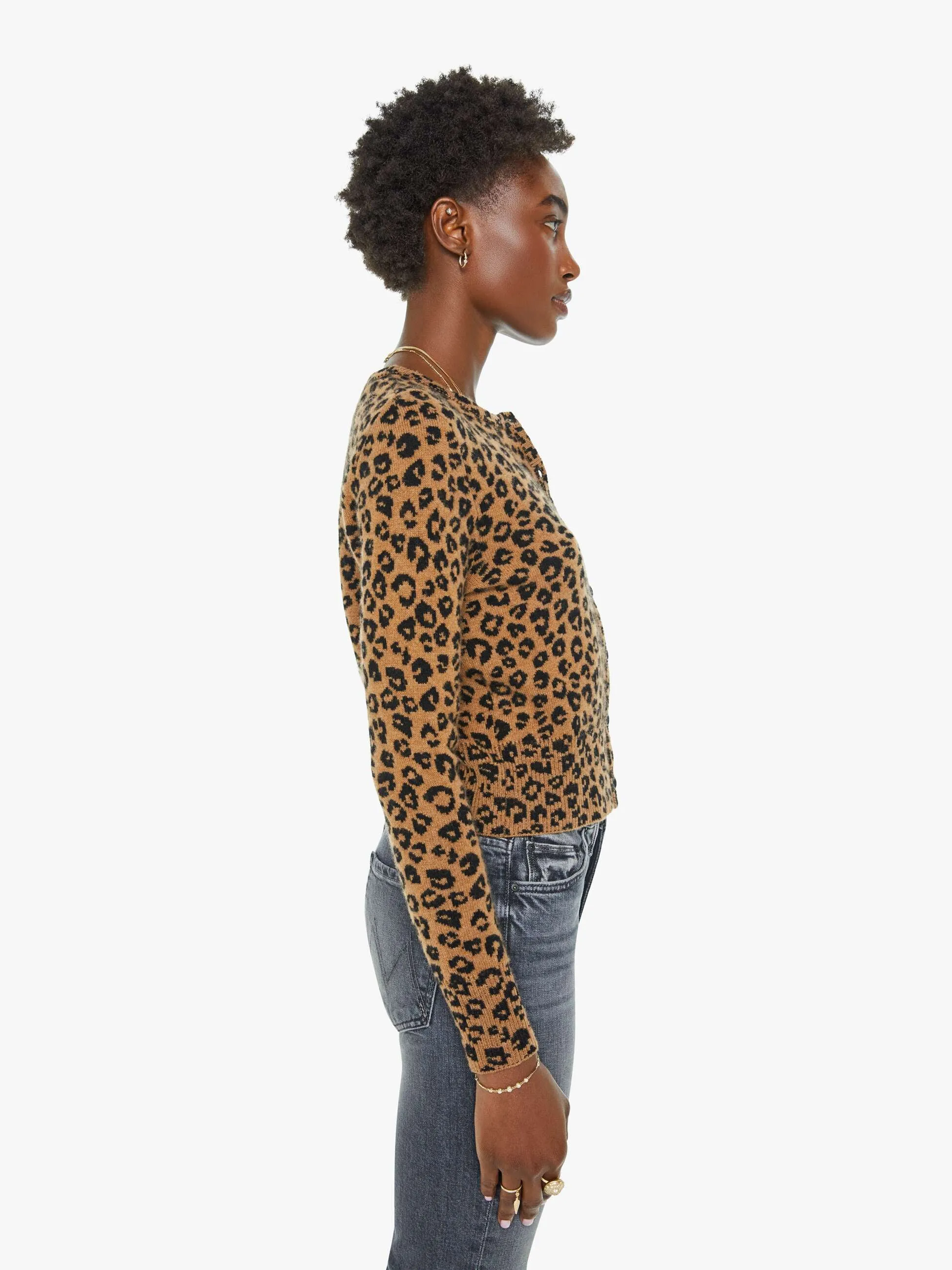 SPRWMN Baby Cardigan - Leopard