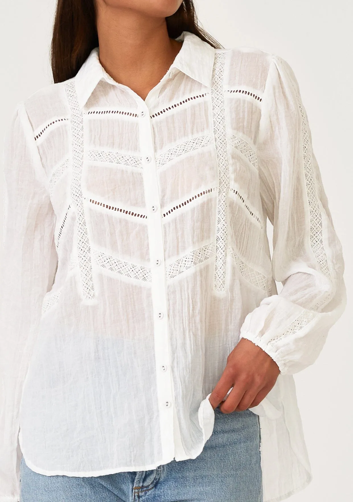Stevie Lace Shirt