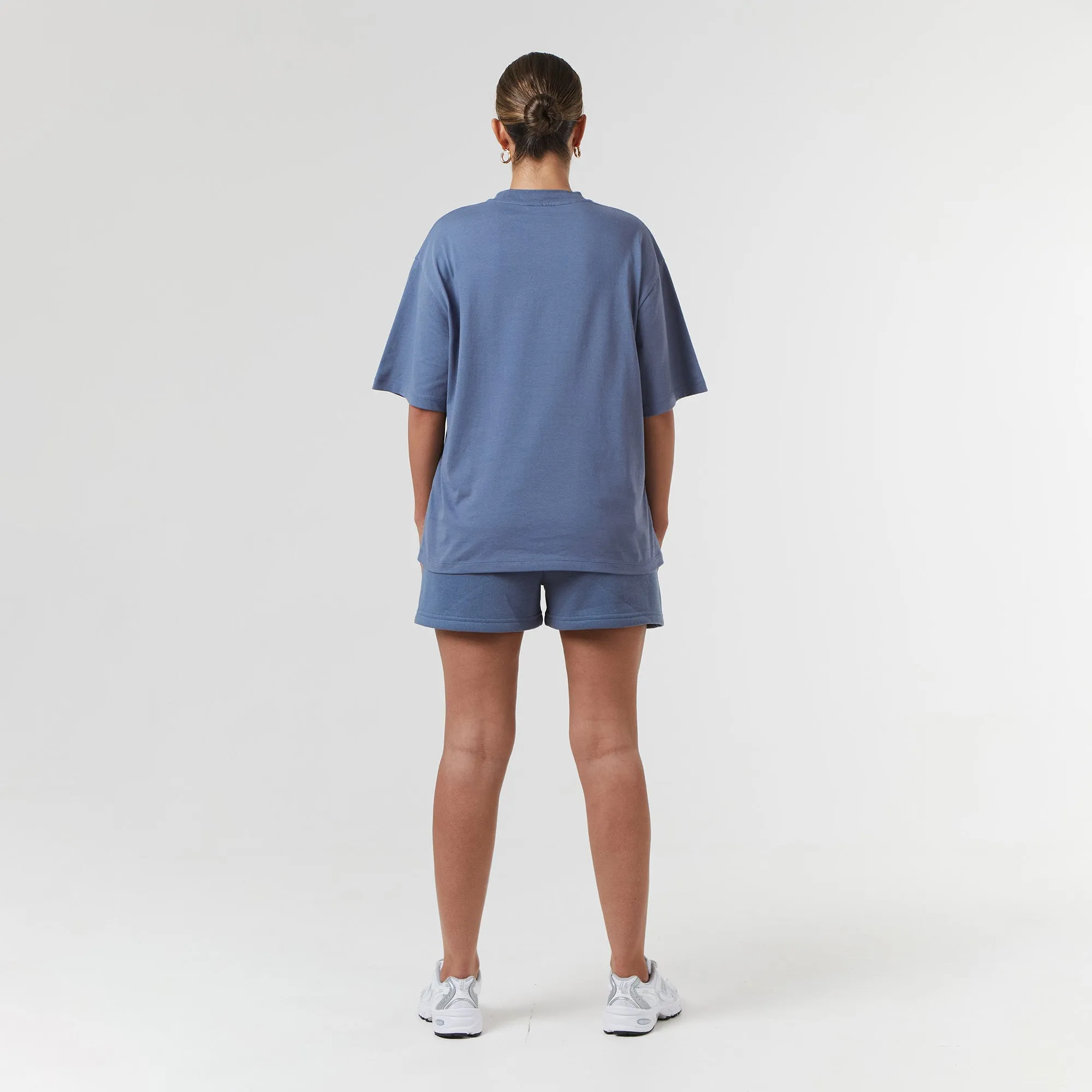 Wellbeing Varsity Twinset | Elemental Blue